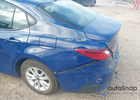 2025 Toyota Camry Le from USA, damaged, VIN 4T1DAACK5SU016316